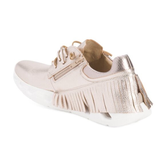 VANELI Leather Alvina Lace Up Athleisure Sneakers - Picture 2 of 2